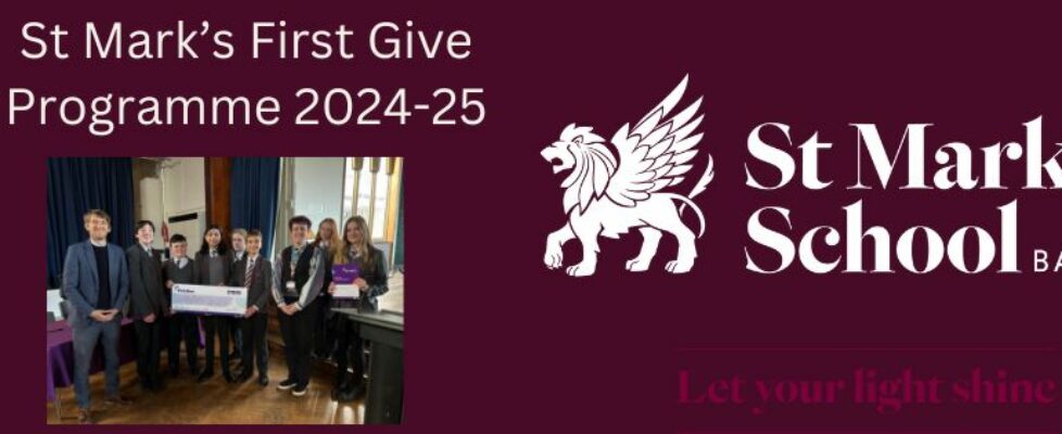 St Mark’s First Give Programme 2024-25